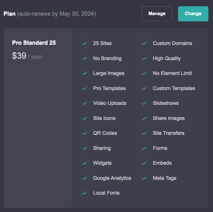 Carrd Pricing Plans Carrd Pricing Plans