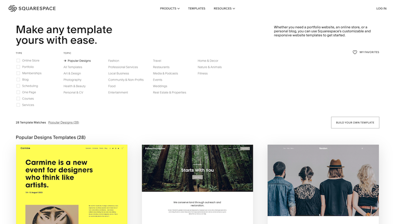 Popular-Website-Templates-Popular-Designs-Squarespace Squarespace