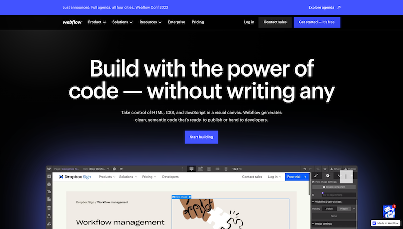 Webflow-Create-a-custom-website-No-code-website-builder Webflow
